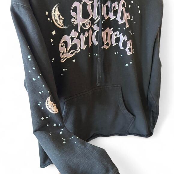 Phoebe Bridgers Gothic Moon Hoodie Large Black Vintage Graphic - Picture 2 of 6